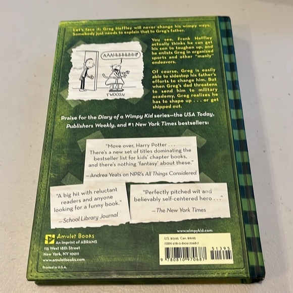 Diary of a Wimpy Kids -Hardcover Graphic Novel Series by Jeff Kinney. Books #1-3 - Picture 7 of 13